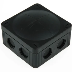 WISKA Combi Series Black Polypropylene Junction Box, IP66, 85 x 85 x 51mm