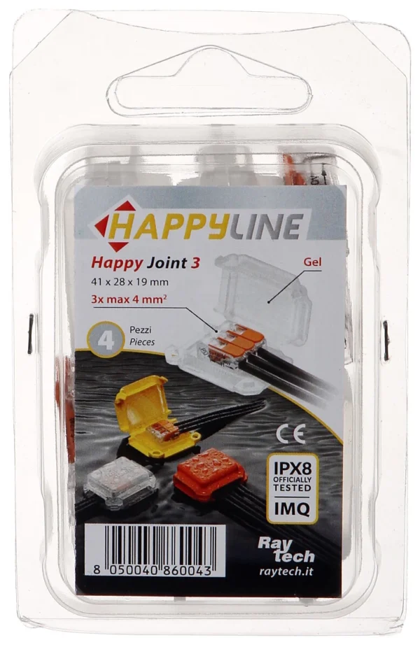 RayTech Happy Joint 3 Gel Pre-filled Cable Joint (pack of 4) - Image 3